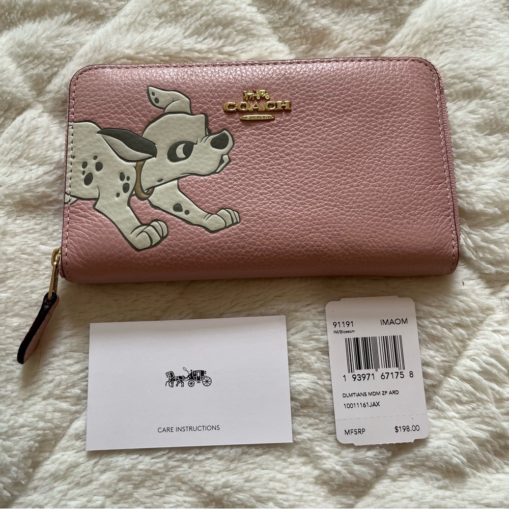 Authentic Coach 101 Dalmatian Wallet